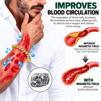 🔥𝑳𝑨𝑺𝑻 𝑫𝑨𝒀 𝑺𝑨𝑳𝑬-𝟖𝟎% 𝑶𝑭𝑭🔥𝑪𝒁𝑻𝑰𝑪𝑳𝑬® Lymphatic Magnetic Therapy Roman Crystal Diamond Bracelet