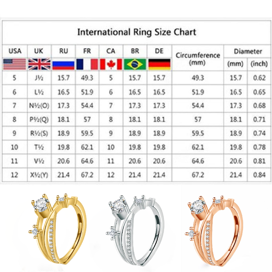 （🔥LAST DAY SALE-80% OFF) 𝐂𝐙𝐓𝐈𝐂𝐋𝐄® Diamond Magnetology Lymphvity Ring