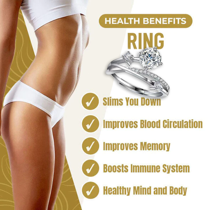（🔥LAST DAY SALE-80% OFF) 𝐂𝐙𝐓𝐈𝐂𝐋𝐄® Diamond Magnetology Lymphvity Ring