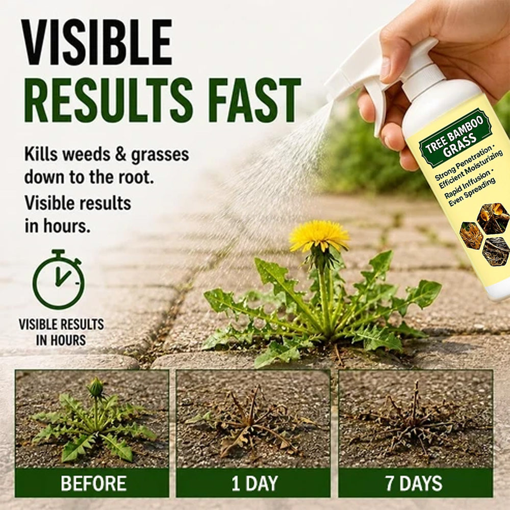 🔥🔥2026 SALE - Fast-Acting Natural Weed & Grass Killer Spray
