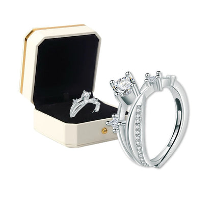 （🔥LAST DAY SALE-80% OFF) 𝐂𝐙𝐓𝐈𝐂𝐋𝐄® Diamond Magnetology Lymphvity Ring