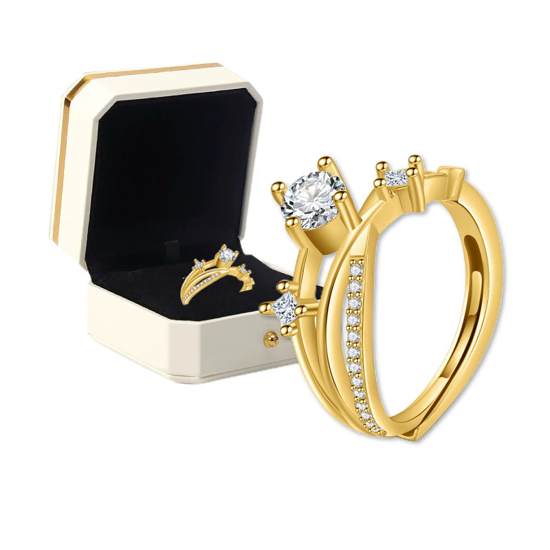 （🔥LAST DAY SALE-80% OFF) 𝐂𝐙𝐓𝐈𝐂𝐋𝐄® Diamond Magnetology Lymphvity Ring