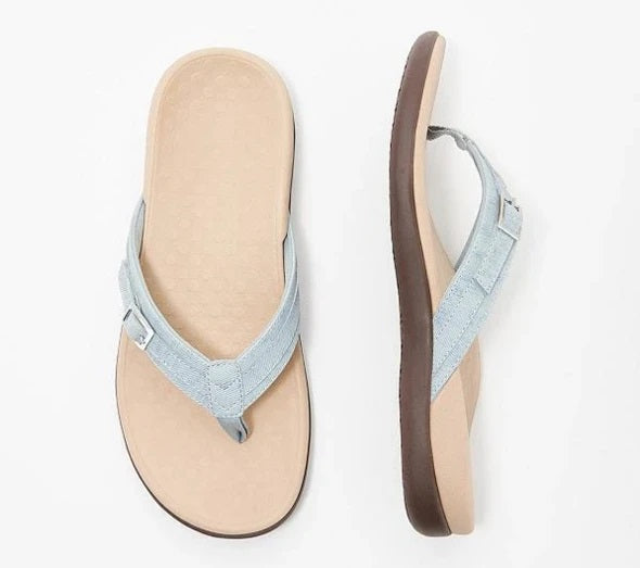 🔥Last Day Promotion 80% OFF - Orthopedic Arch Support Flip Flops ✅Feel Pain-Free and Light on Your Feet All Day Long