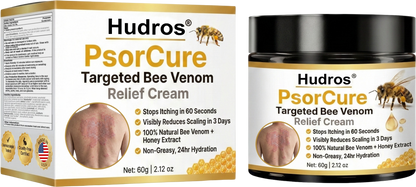 𝐉𝐚𝐧𝐮𝐚𝐫𝐲 𝐓𝐫𝐞𝐚𝐭𝐦𝐞𝐧𝐭 𝐂𝐨𝐮𝐫𝐬𝐞 |Hudros® PsorCure Targeted Bee Venom Relief Cream