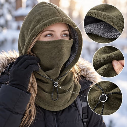 💖One-piece warm mask hat, Outdoor cycling windproof warm hat with neck mask