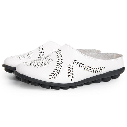 🏆 2026 Best Seller – Women’s Wide Toe Box & Wide Size Leather Mules ( 🔥Last Day 80% OFF)