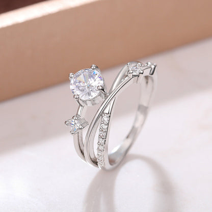 （🔥LAST DAY SALE-80% OFF) 𝐂𝐙𝐓𝐈𝐂𝐋𝐄® Diamond Magnetology Lymphvity Ring