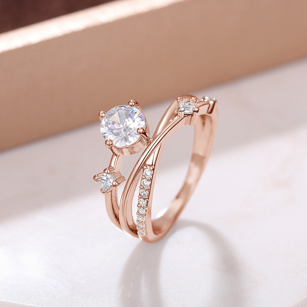 （🔥LAST DAY SALE-80% OFF) 𝐂𝐙𝐓𝐈𝐂𝐋𝐄® Diamond Magnetology Lymphvity Ring