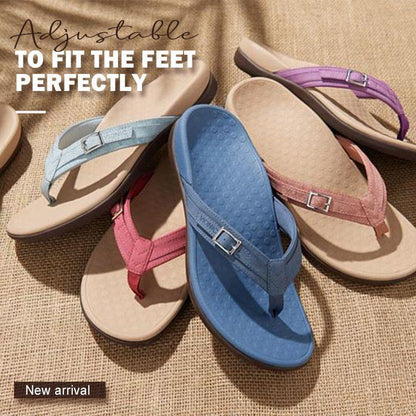 🔥Last Day Promotion 80% OFF - Orthopedic Arch Support Flip Flops ✅Feel Pain-Free and Light on Your Feet All Day Long