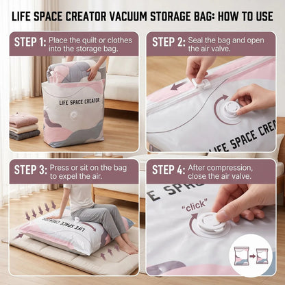 💥100K+ SOLD🛒 Large-Capacity Vacuum Bags – No Pump Needed! 💨✨ LAST DAY BUY 3 GET 2 FREE!!🛒