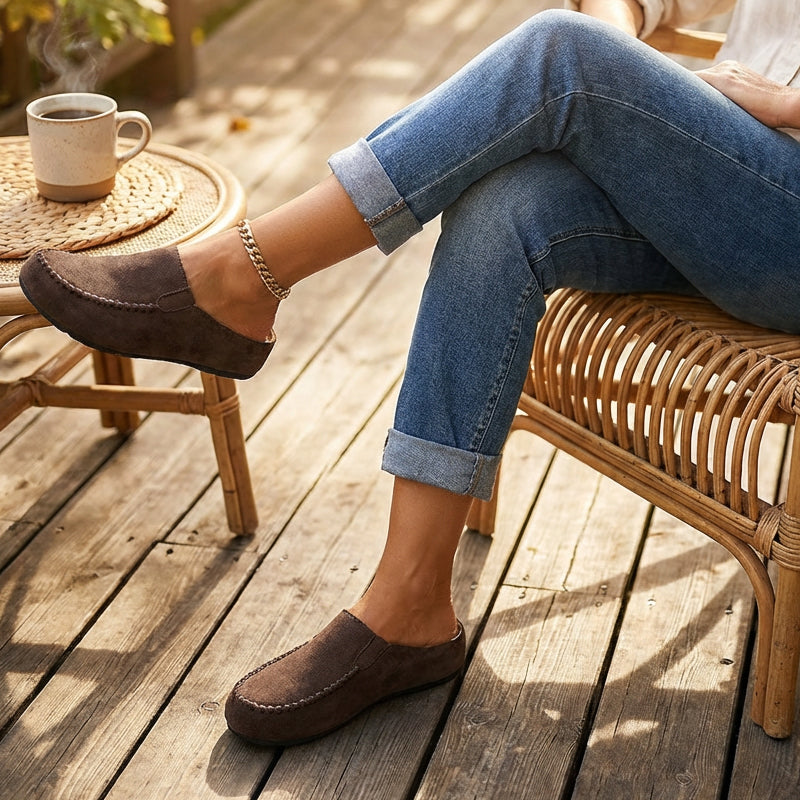 Last Day: 80% Off-👡✨ Women's Wide Closed-Toe Mule Slippers 🛋️