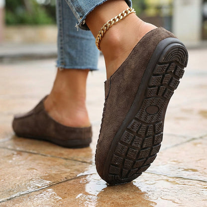 Last Day: 80% Off-👡✨ Women's Wide Closed-Toe Mule Slippers 🛋️